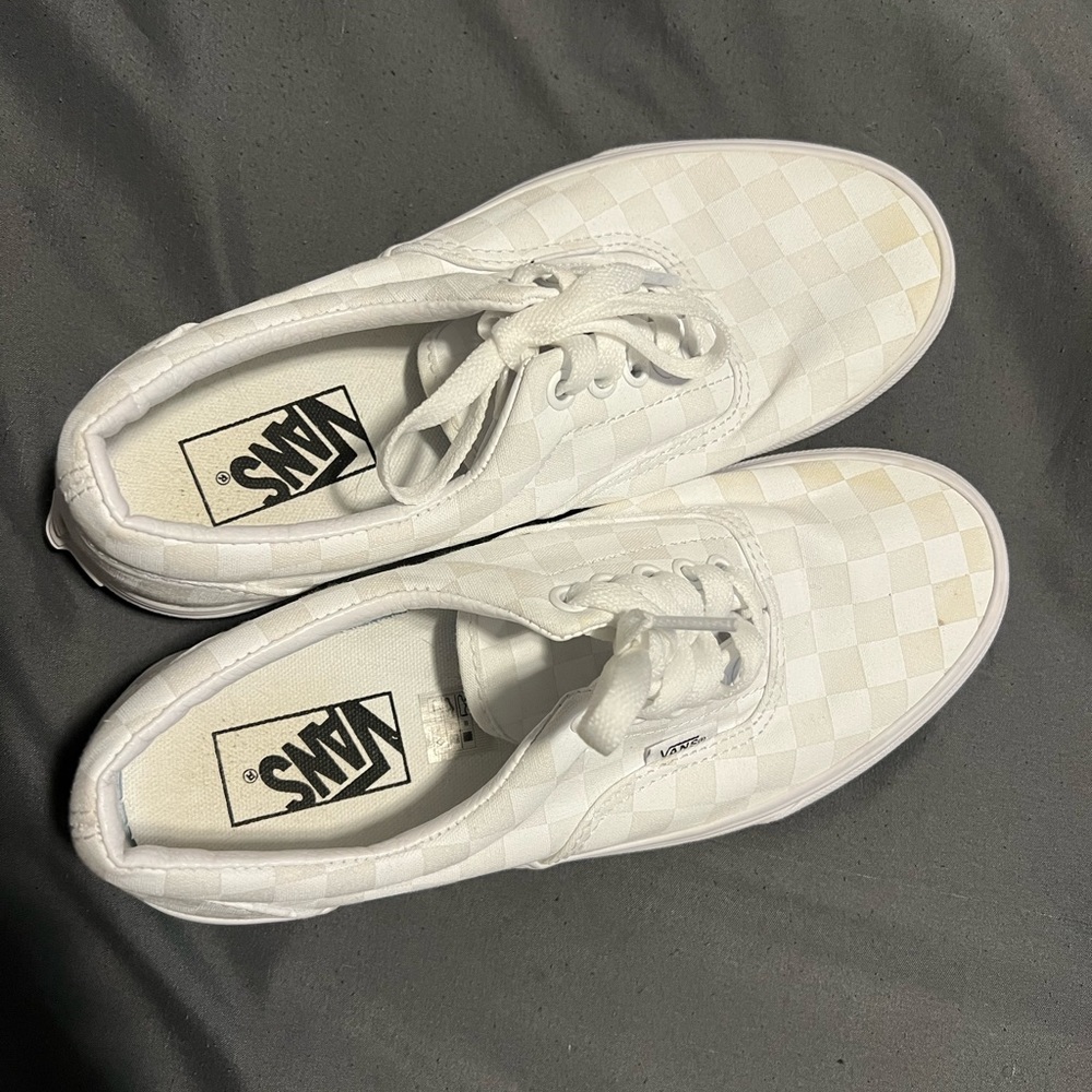 checkerboard vans